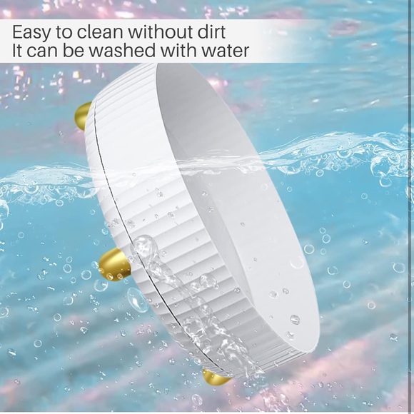 360 Rotating Storage, 11.02 inches , Cosmetics,Perfume Organizer Bathroom White - Picture 6 of 6